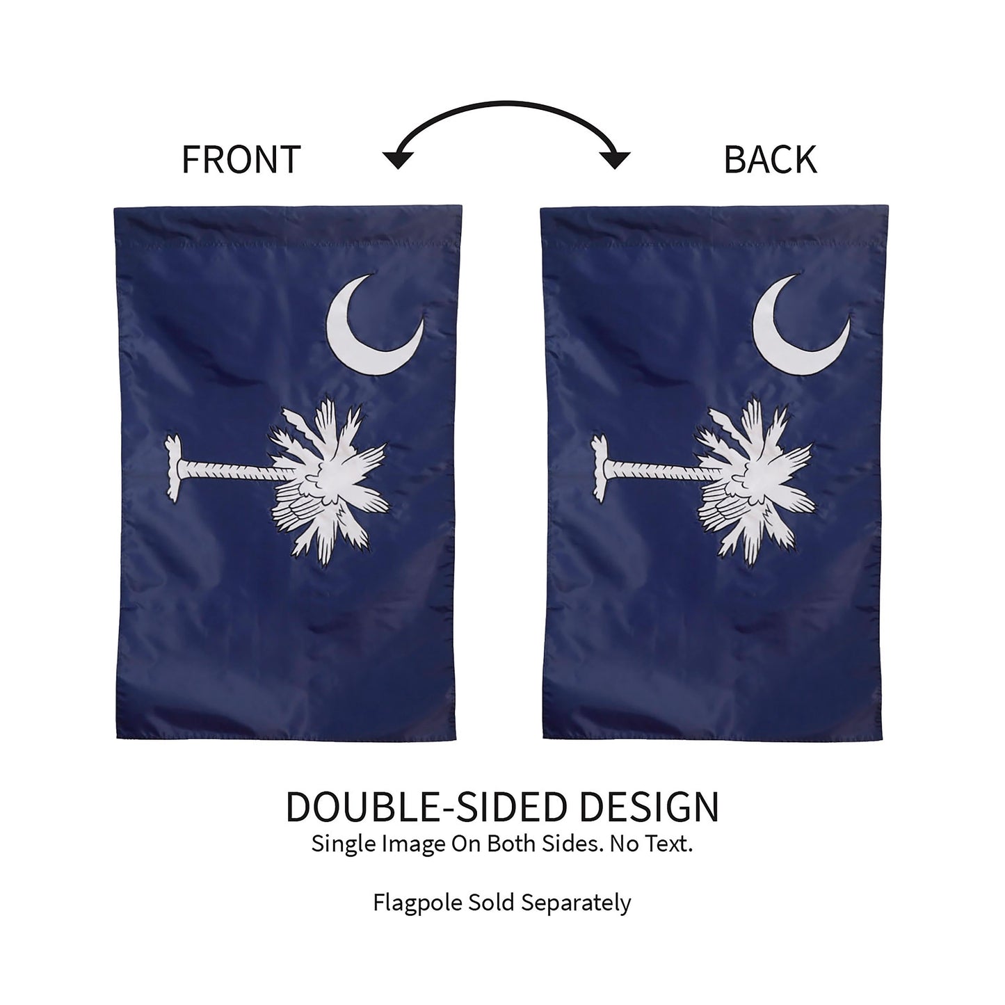 South Carolina House Applique Flag