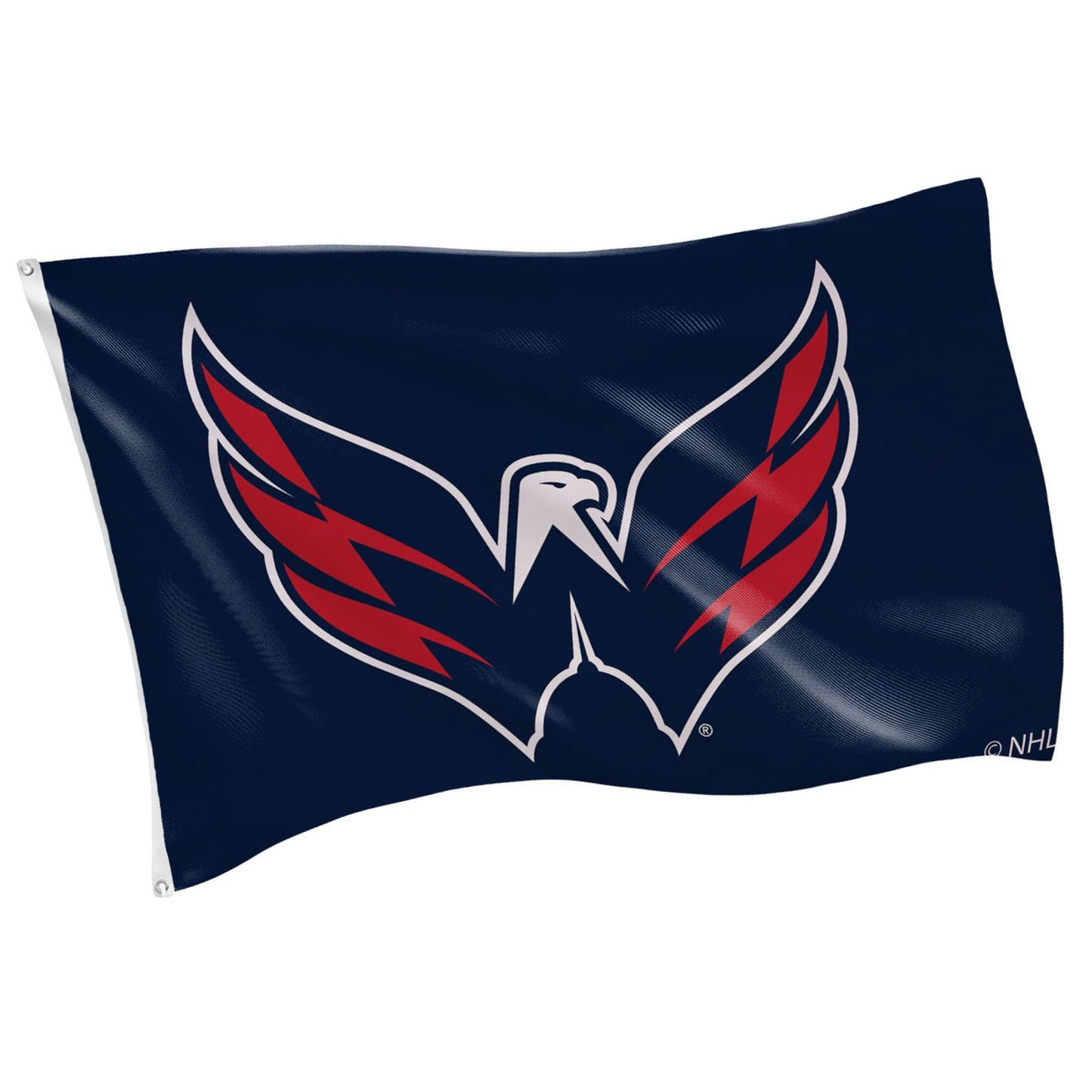 3'x5' Single Sided Flag w/ 2 Grommets, Washington Capitals