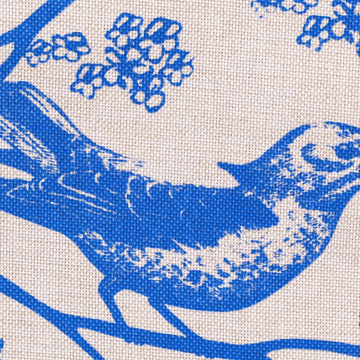 Birds in Bloom Garden Burlap Flag