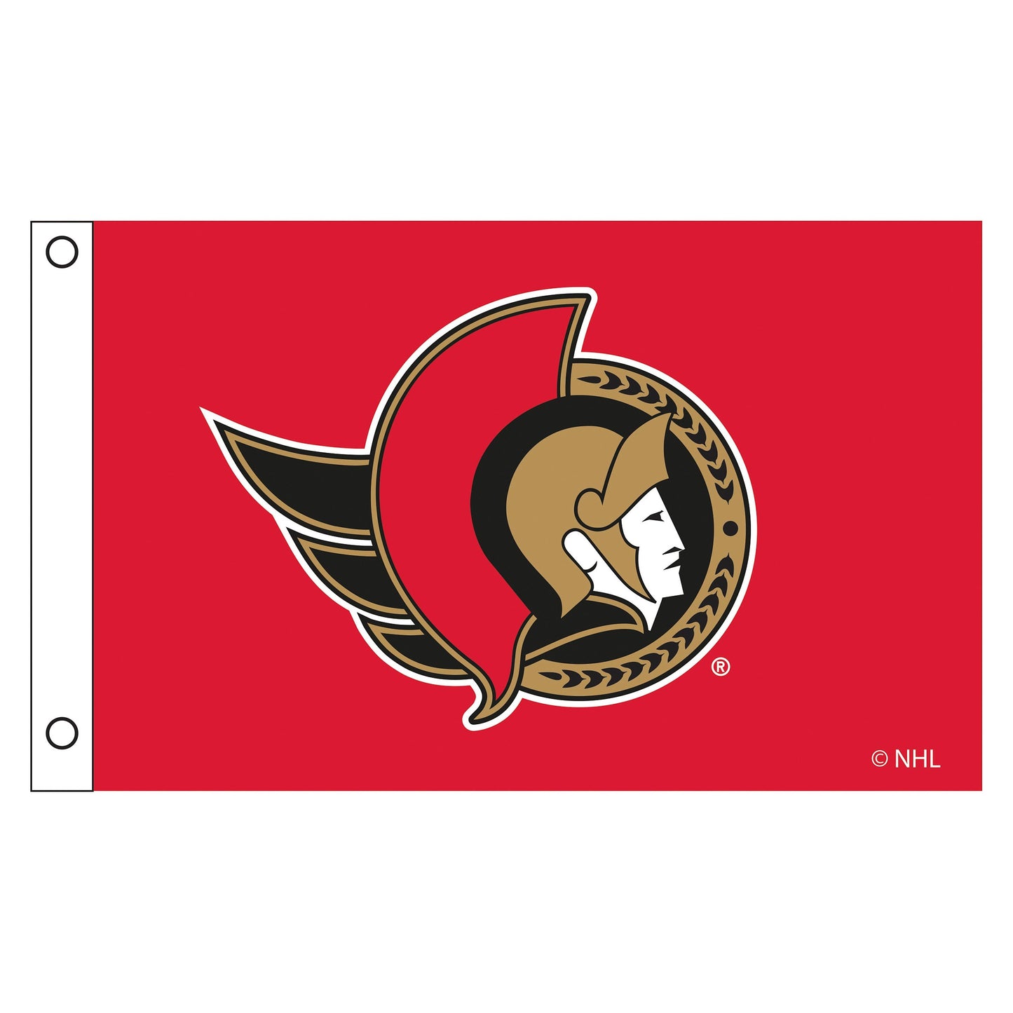Ottawa Senators Single Sided Flag w/ 2 Grommets, 3'x5'