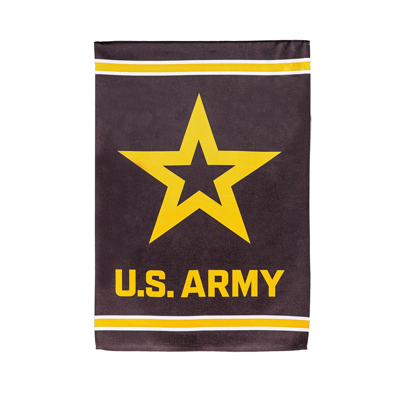 Embossed Suede Flag, House Size, Army