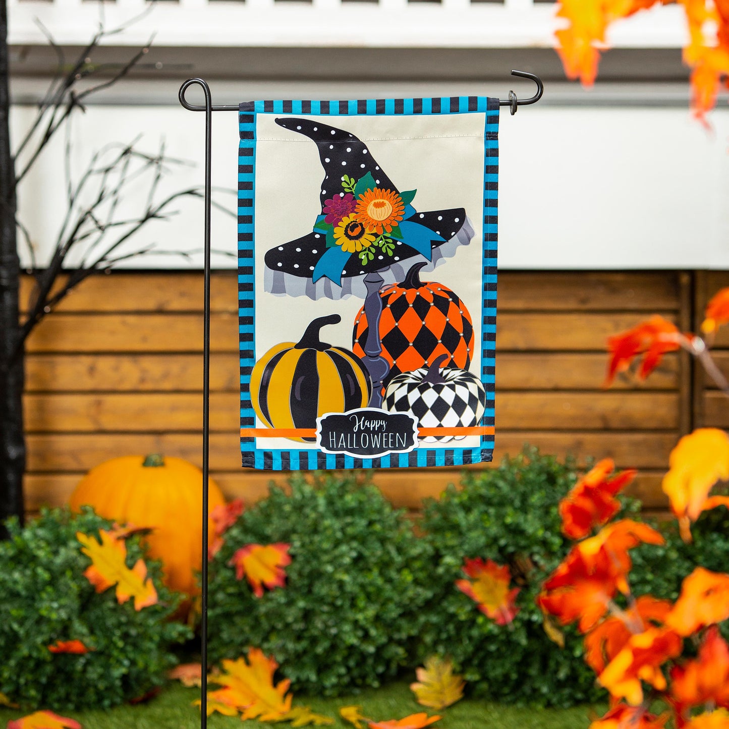 Seasonal Suede Garden Flag Set of 8, Classic