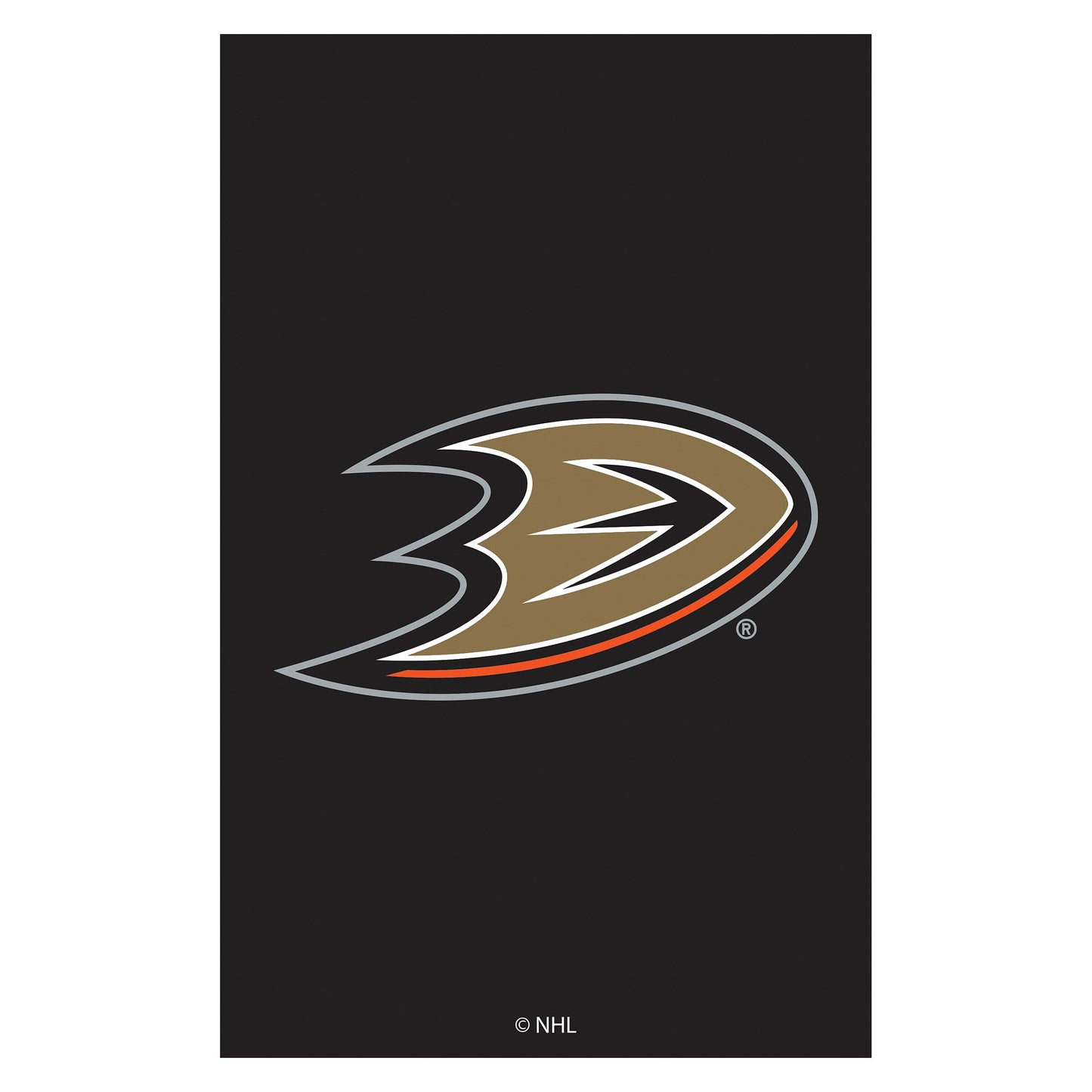 Applique Flag, Reg, Anaheim Ducks