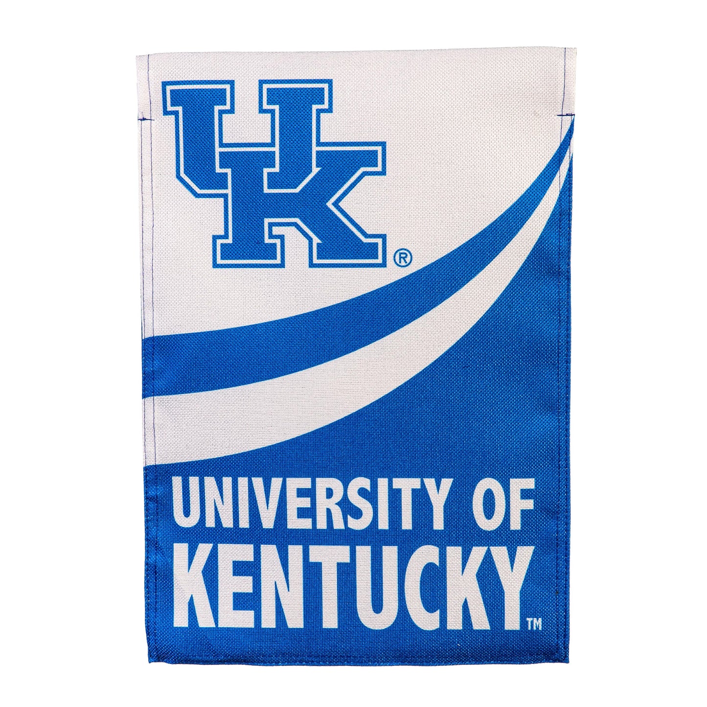 University of Kentucky Burlap Flag GDN Size