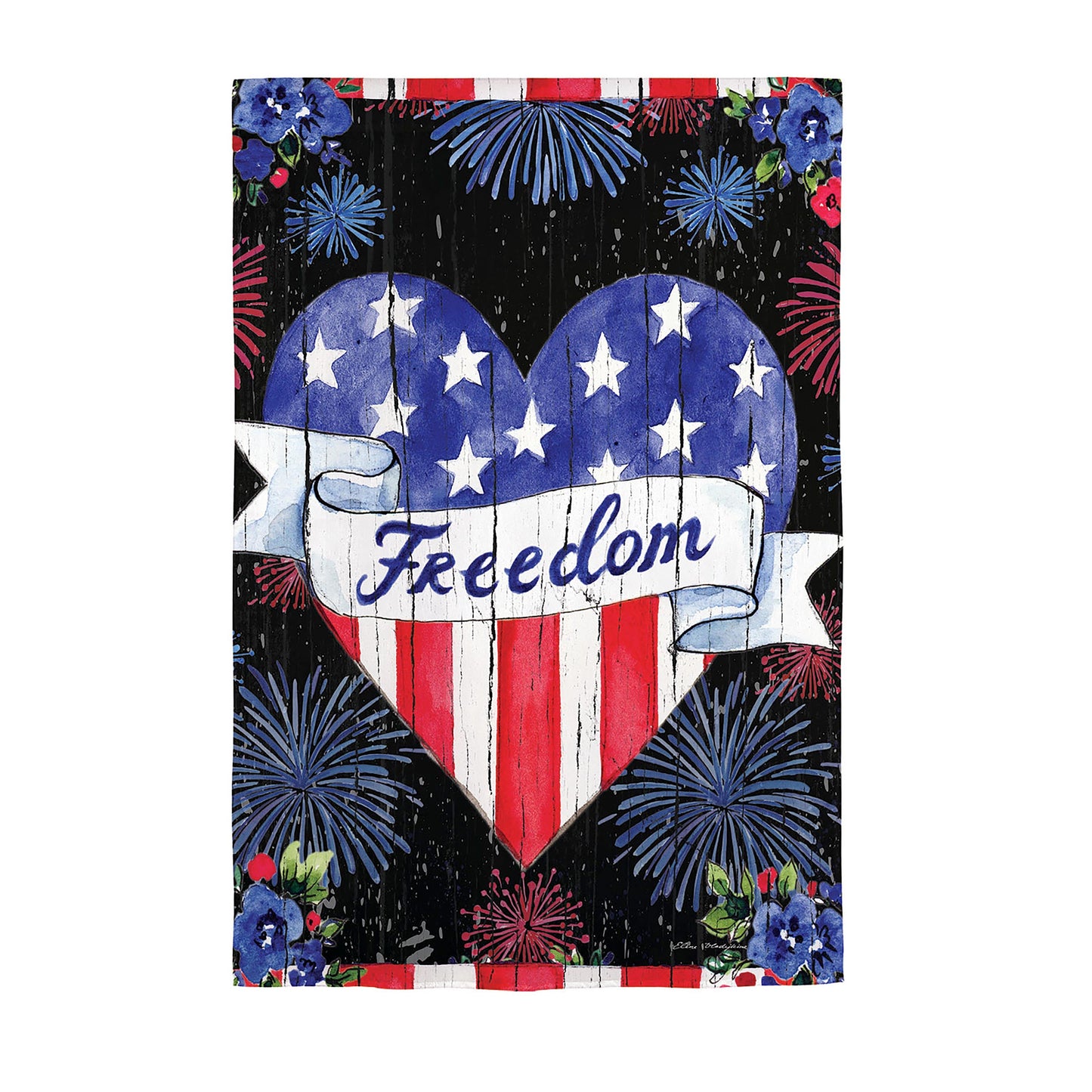 American Freedom Garden Textured Suede Flag