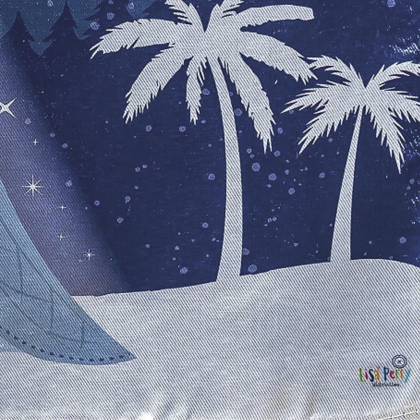 All is Calm Nativity Lustre Garden Flag