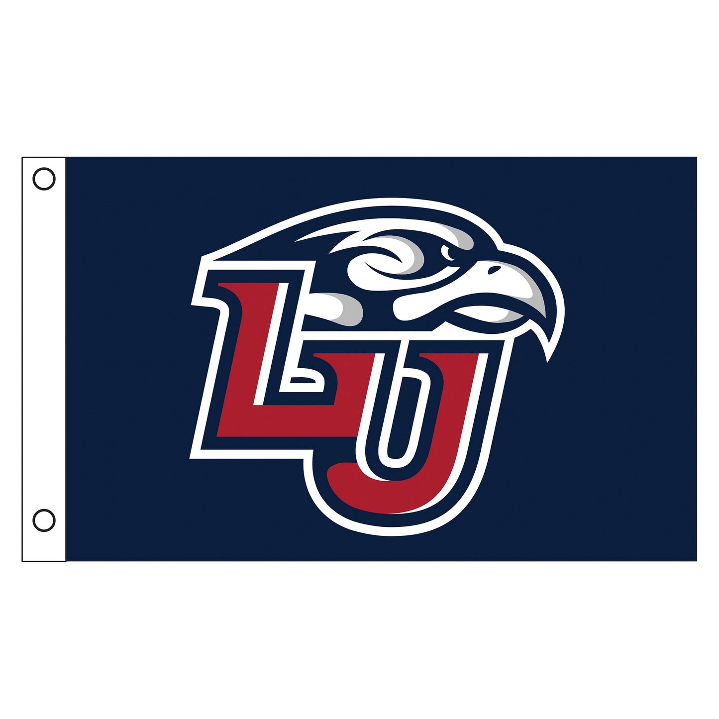 Liberty University Single Sided Flag w/ 2 Grommets, 3'x5'