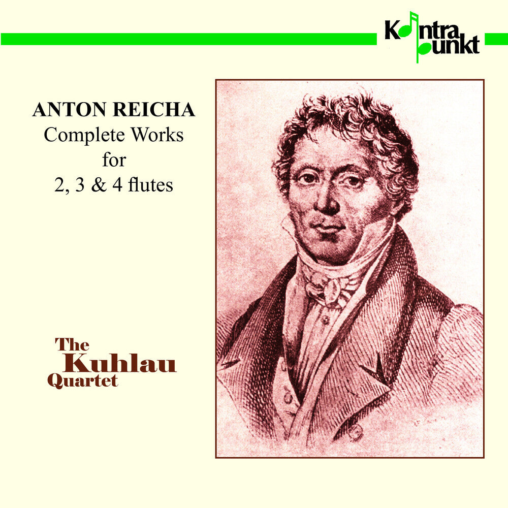 Reicha / Kuhlau Quartet - Complete Works for Flutes Music CD