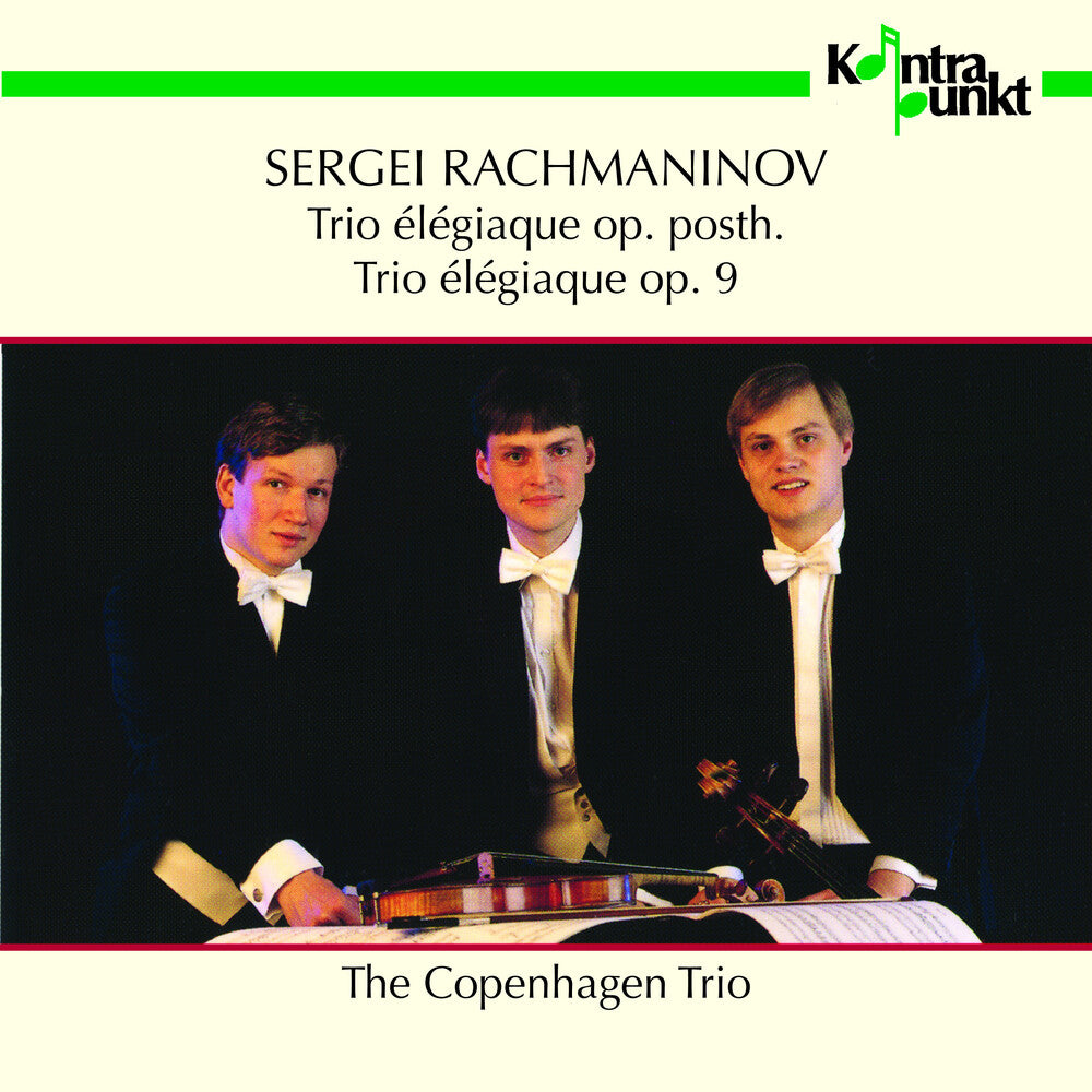 Rachmaninoff / Copenhagen Trio - Piano Trio Music CD