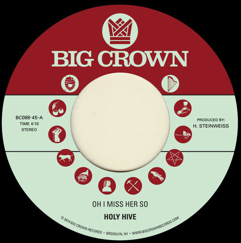 Holy Hive - Oh I Miss Her So / If I Could See Her Now - Vinyl Record