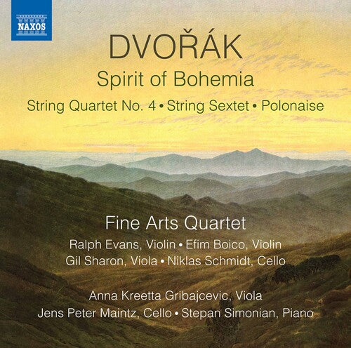 Dvorak / Fine Arts Quartet / Simonian - Spirit Of Bohemia - Music CD