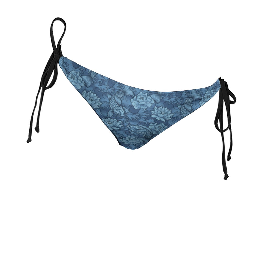 Blue Koi Bikini Briefs