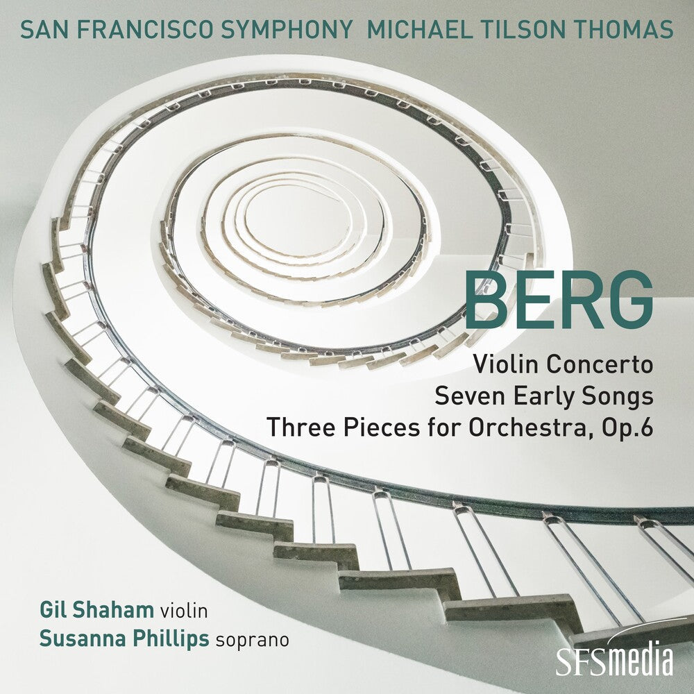 Berg / Michael Thomas Tilson / San Francisco Sym - Berg: Violin Concerto, Seven Early Songs & Three Pieces for Orchestra , Op.6 Music CD