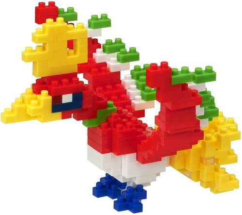 Nanoblock - Pokemon Series - Ho-oh Building Kit - Collectibles