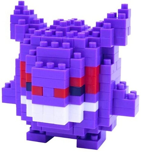 Nanoblock - Pokemon Series - Gengar Building Kit - Collectibles
