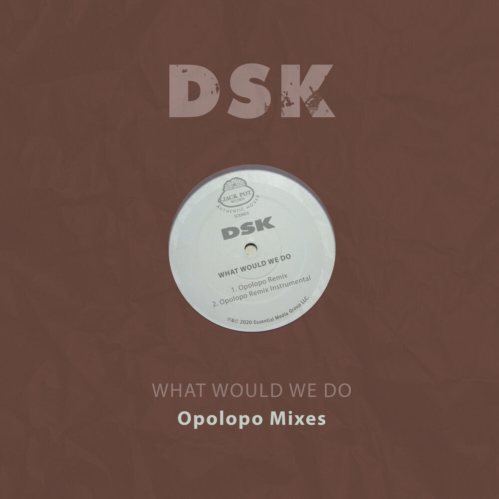 DSK - What Would We Do - Opolopo Mixes (Mod) Music CD