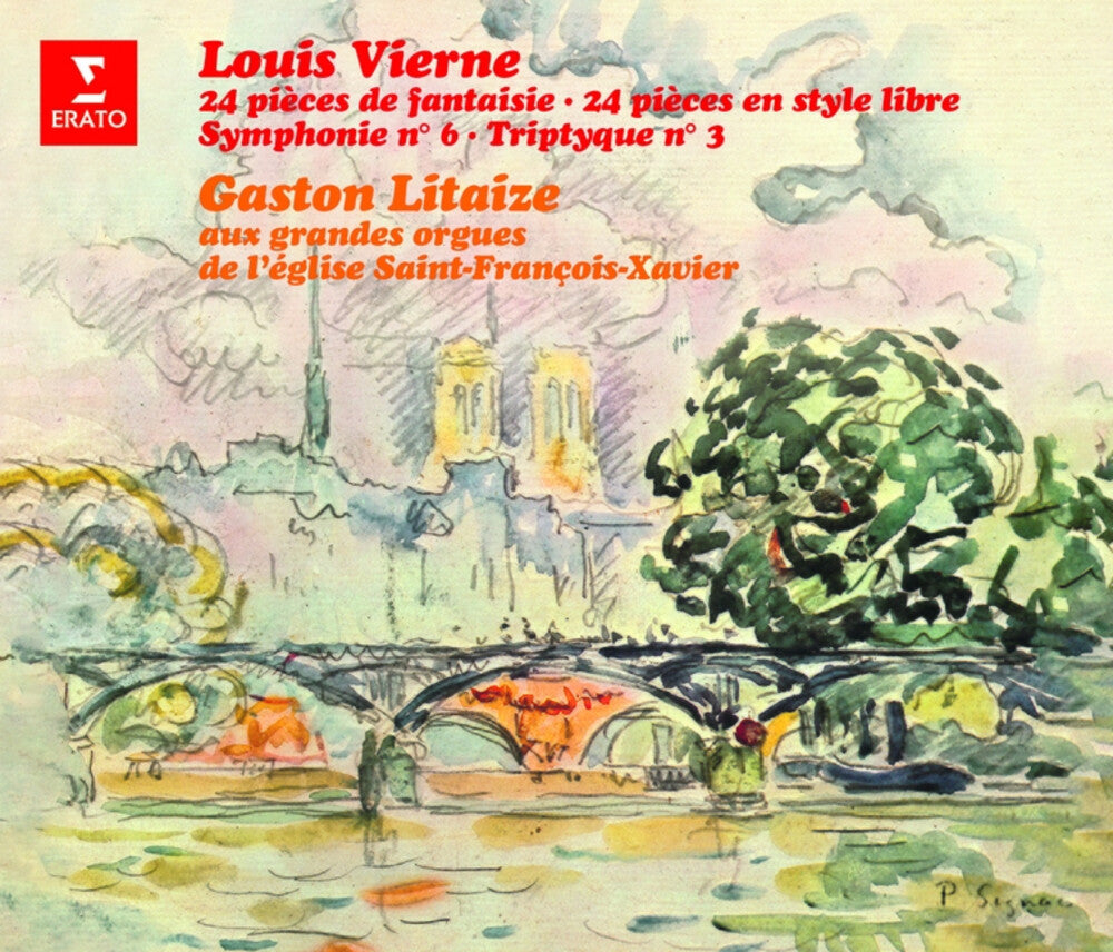 Gaston Litaize - Louis Vierne: 24 Pieces De Fantaisie Music CD