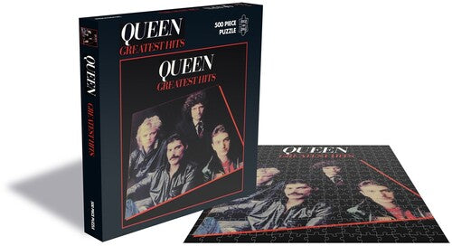 Queen Greatest Hits (500 Piece Jigsaw Puzzle) - Queen Greatest Hits (500 Piece Jigsaw Puzzle) - Games