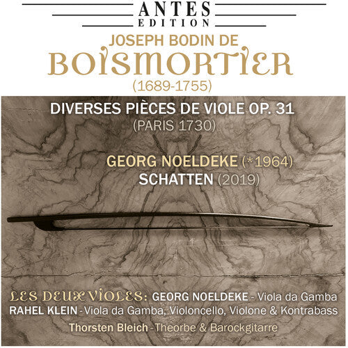 Boismortier / Les Deux Violes - Diverses Pieces De Viole 31 - Music CD
