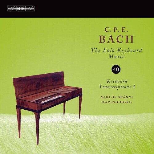 Bach,c.p.e / Spanyi - Solo Keyboard Music 40 - Music CD