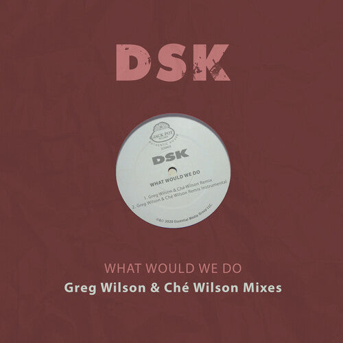 Dsk - What Would We Do - Greg Wilson & Che Wilson Mixes - Music CD