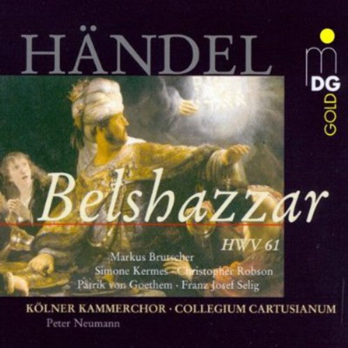 Handel / Brutscher / Neumann - Belshazzar A Sacred Drama - Music CD