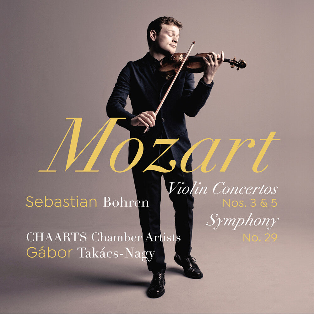 Mozart / Bohren / Takacs-Nagy - Violin Concertos 3 & 5 Music CD