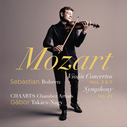 Mozart / Bohren / Takacs-nagy - Violin Concertos 3 & 5 - Music CD