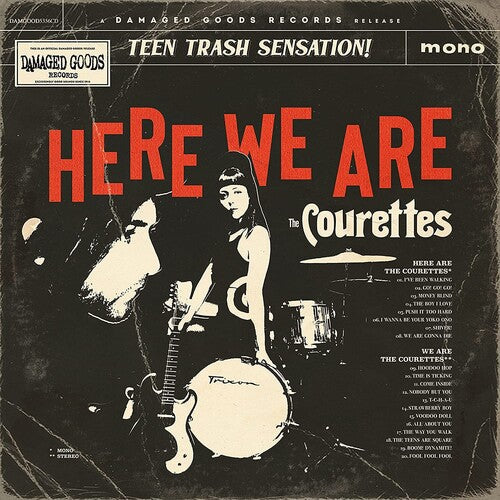 Courettes - Here We Are The Courettes - Music CD