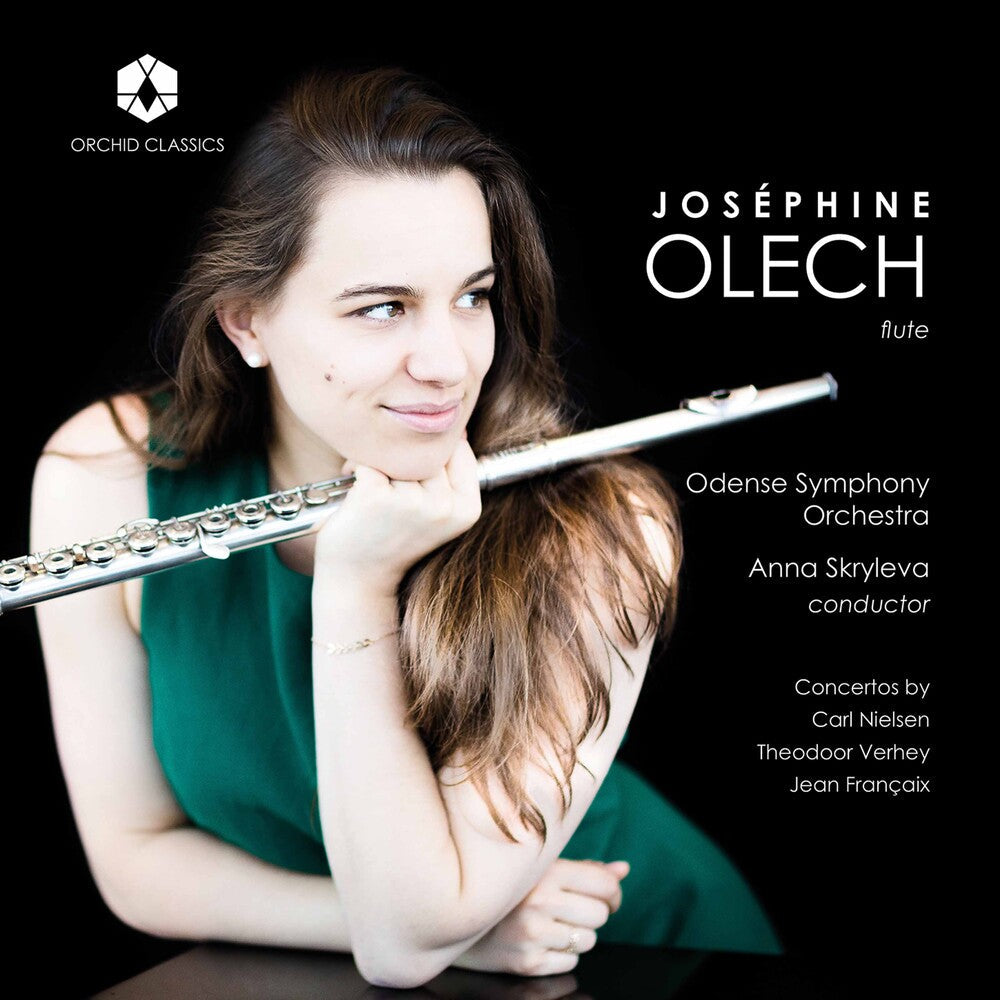 Francaix / Olech / Skryleva - Flute Concertos Music CD