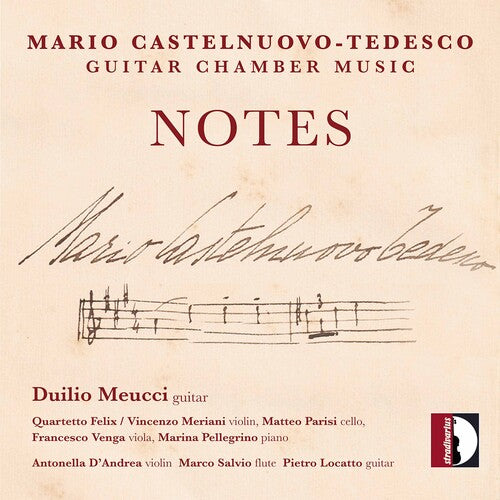 Castelnuovo-tedesco / Meucci - Notes - Music CD