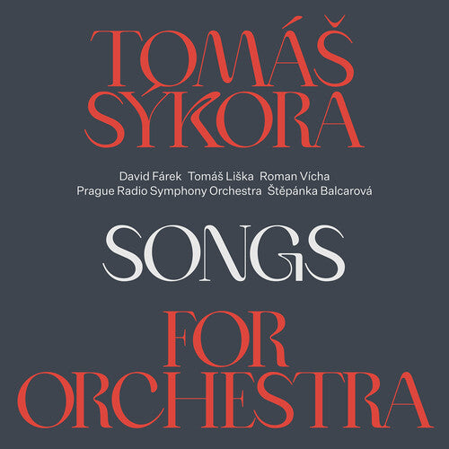 Ruzicka / Sykora / Farek - Songs For The Orchestra - Music CD