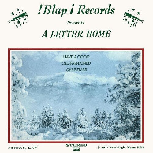 Letter Home - Have A Good Old Fashioned Christmas - Vinyl Record