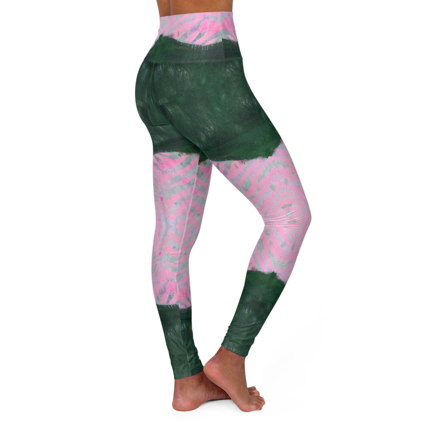 Tiger Bomb High Waisted Leggings