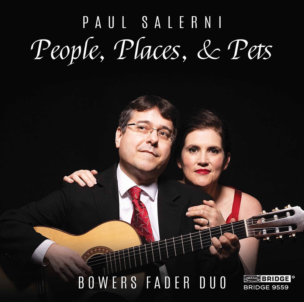 Salerni / Bowers Fader Duo - People Places & Pets Music CD