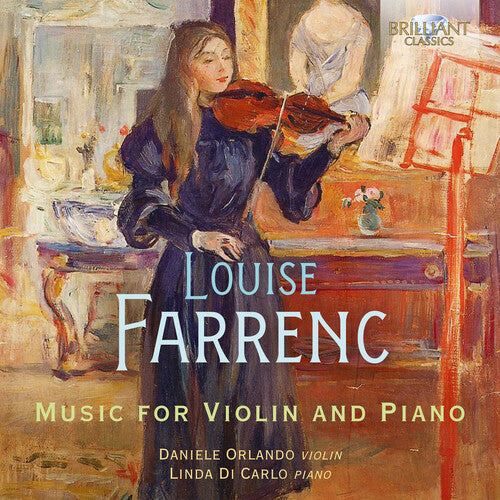 Farrenc / Orlando / Carlo - Music For Violin & Piano - Music CD