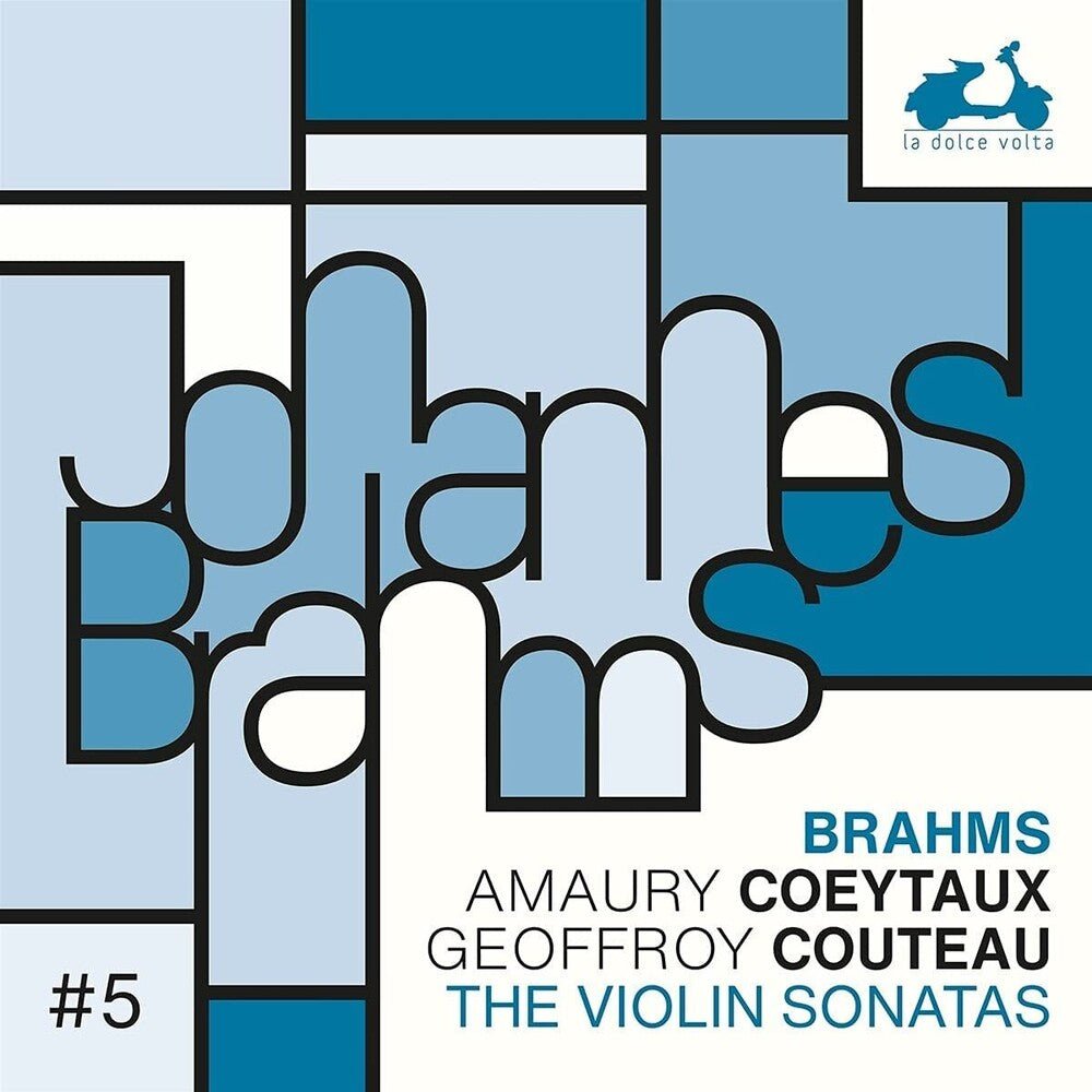 Amaury Coeytaux / Couteau,Geoffroy - Brahms: The 3 Violin Sonatas Music CD