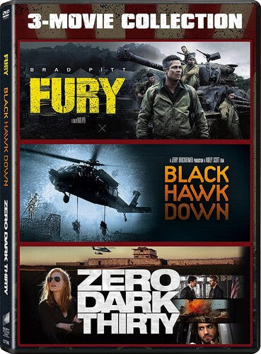Black Hawk Down / Fury / Zero Dark Thirty - Black Hawk Down / Fury / Zero Dark Thirty - DVD