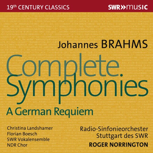 Brahms / Norrington / Ndr Chor - Complete Symphonies - Music CD