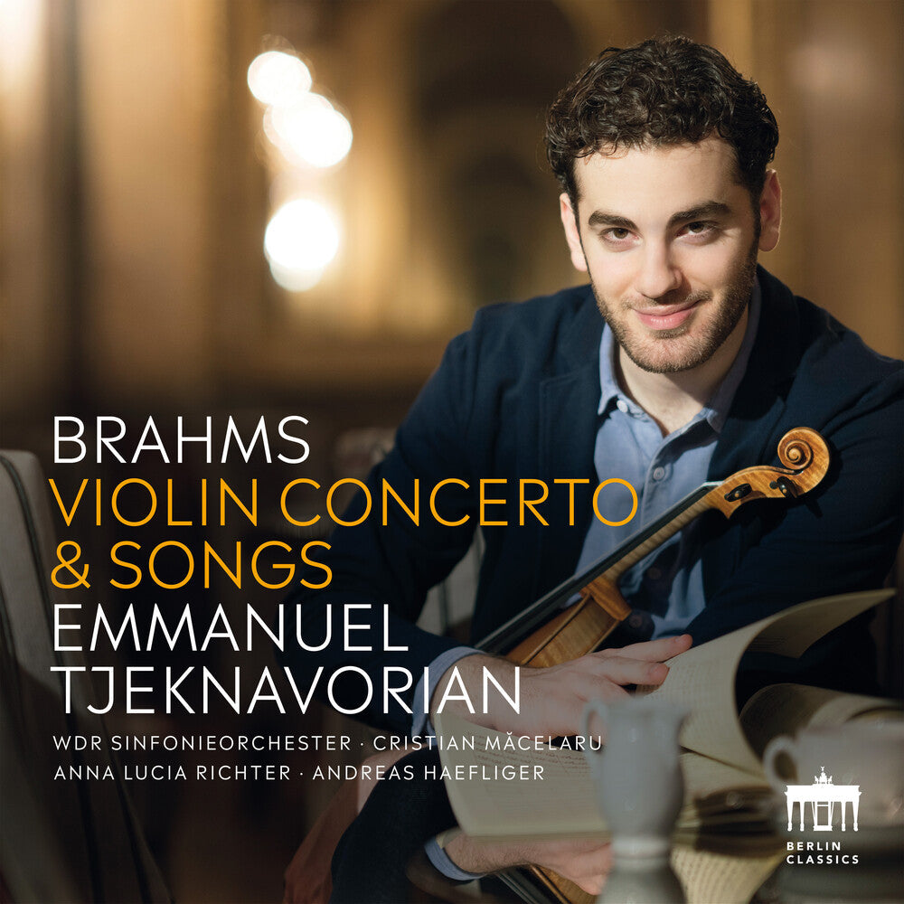 Brahms / Tjeknavorian - Violin Concerto & Songs Music CD