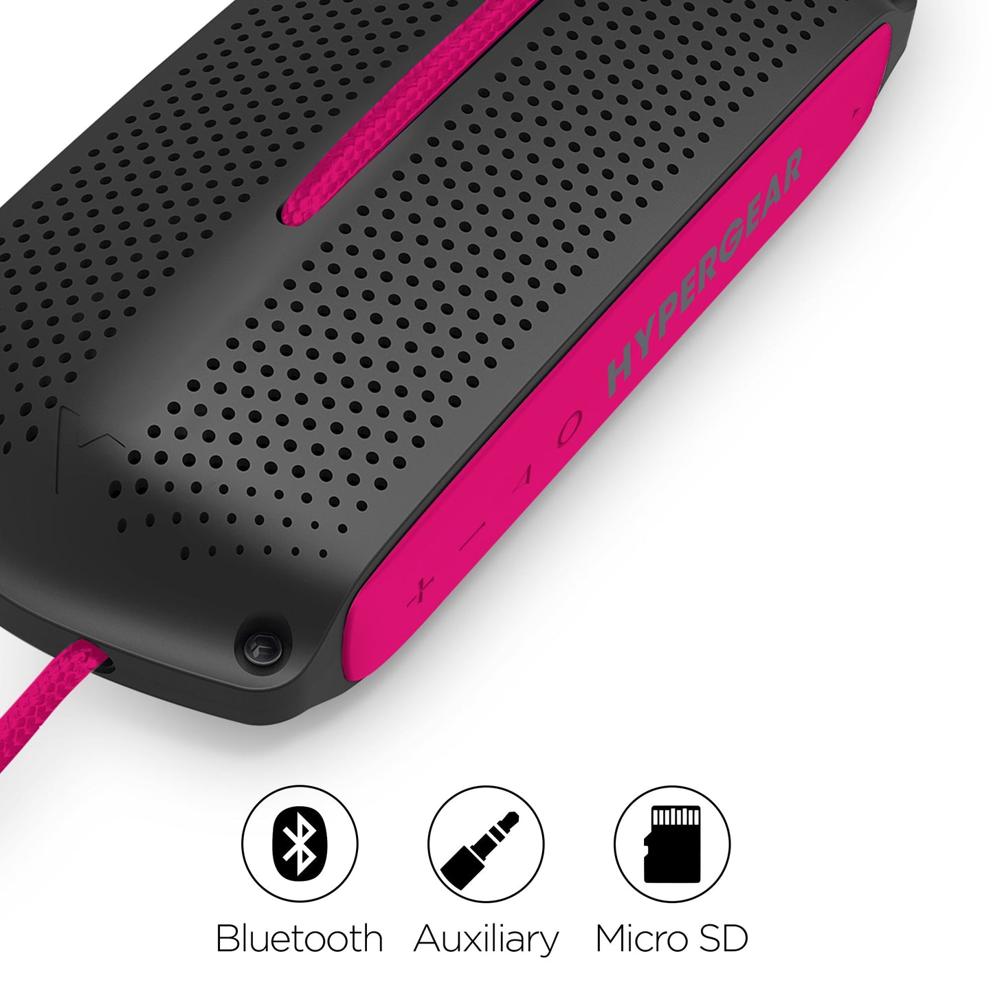 HyperGear Wave Water Resistant Wireless Speaker with Extended Battery Life (WATER-PRNT)