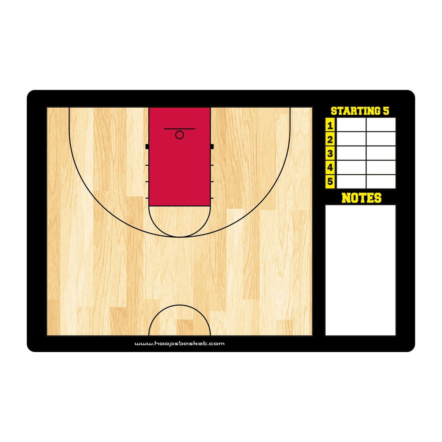 HIGH SCHOOL Custom Classic Magnetic Coaching Board 15.7'' x 10.6'' / 40 x 27 cm