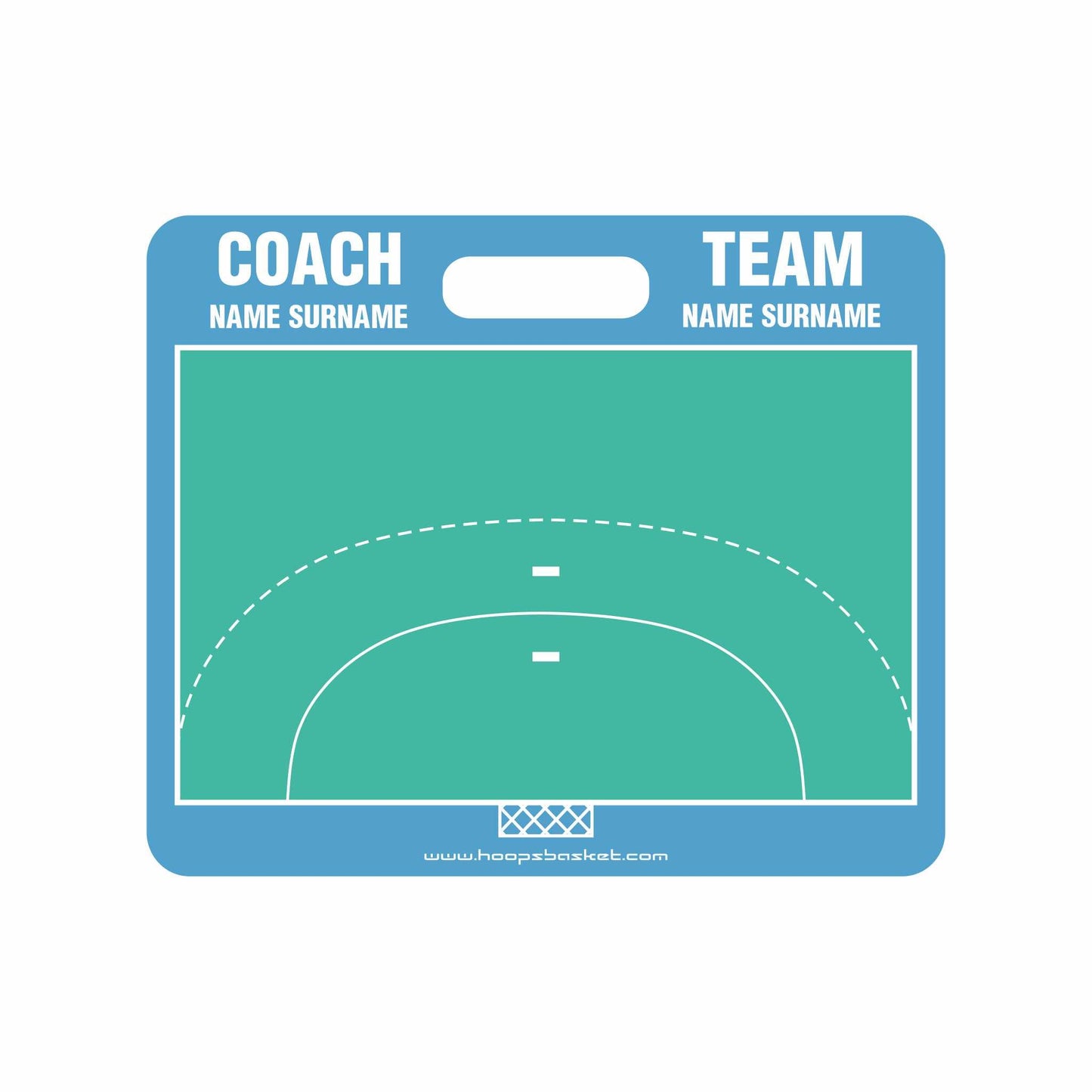 Custom Handball Magnetic Coaching Board 11.4'' x 9.4'' / 29 cm x 24 cm