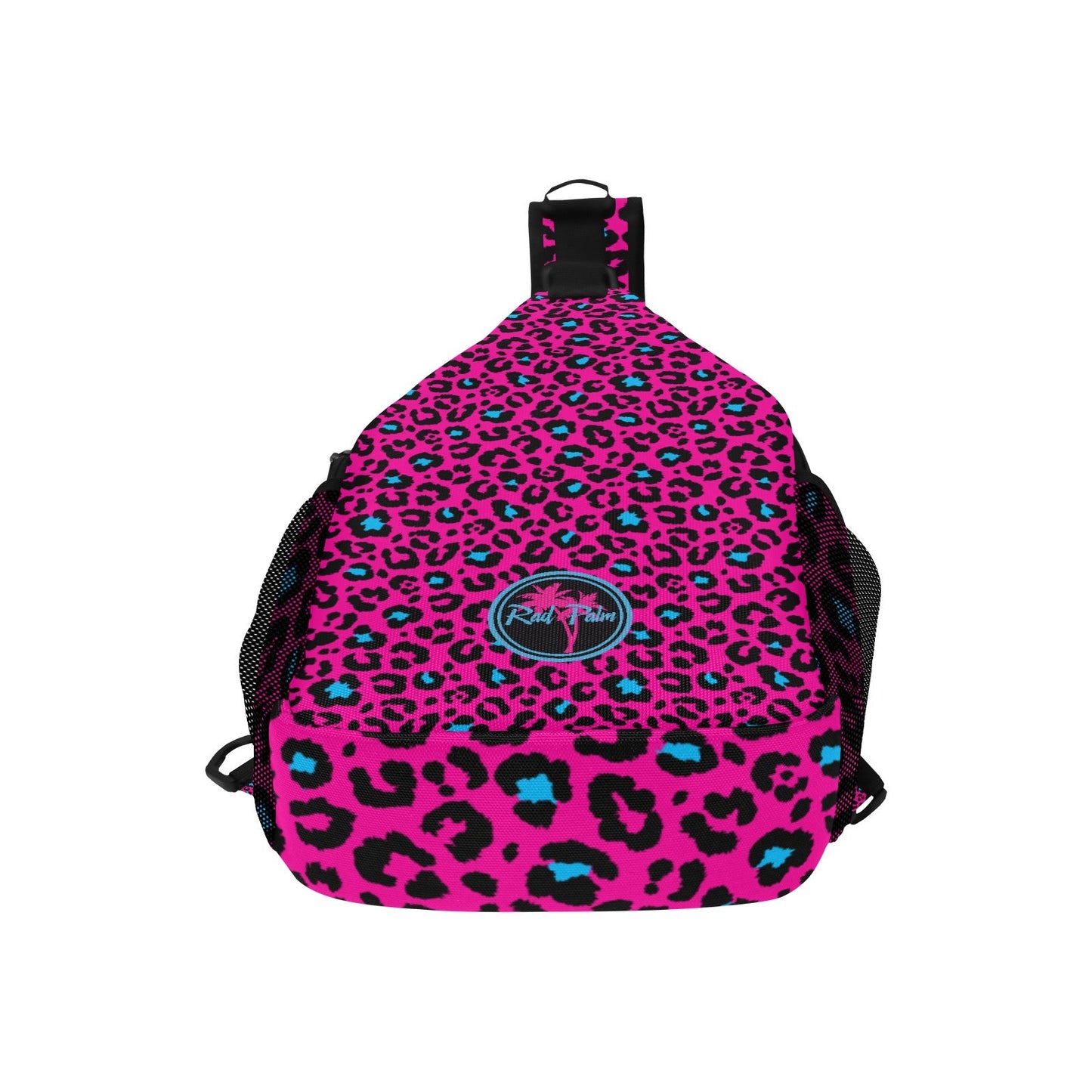 Pink Leopard Sling Bag