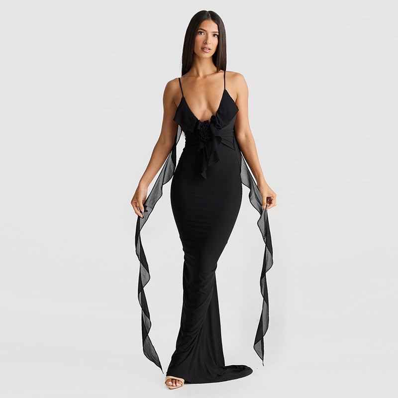 Women's Elegant Suspender Dress