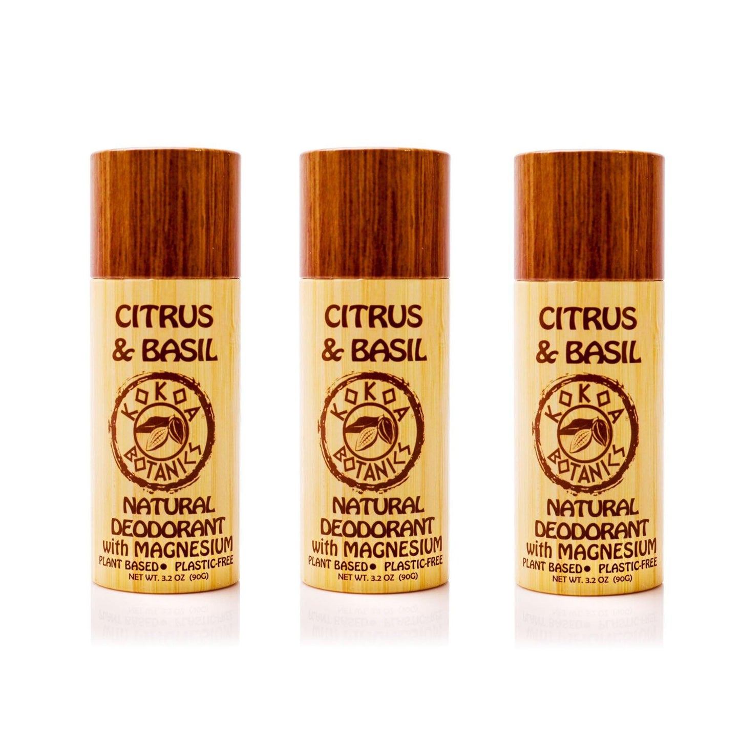 CITRUS & BASIL - Natural Deodorant Aluminum-Free - Plastic-Free