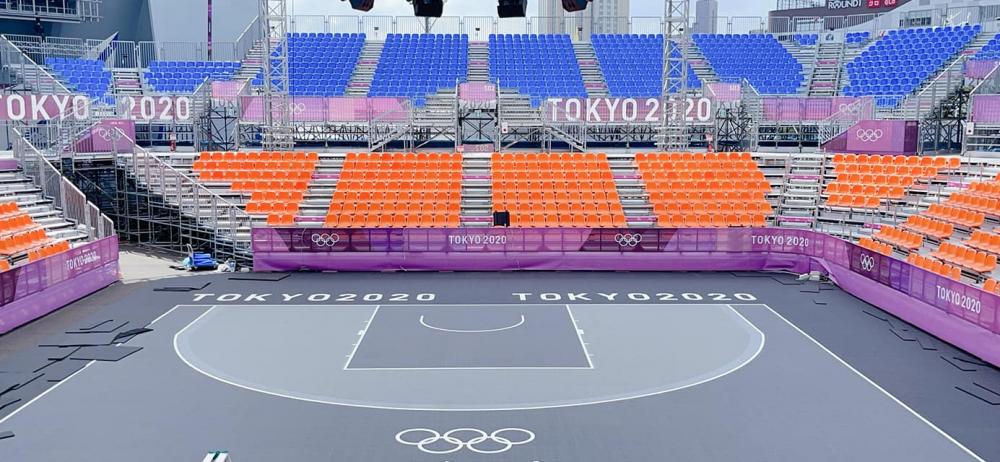 Rental Enlio Official FIBA 3x3 Basketball Court