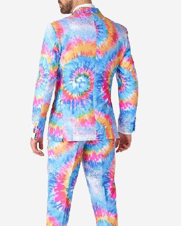 The Block AU Rainbow Tie Dye Suit