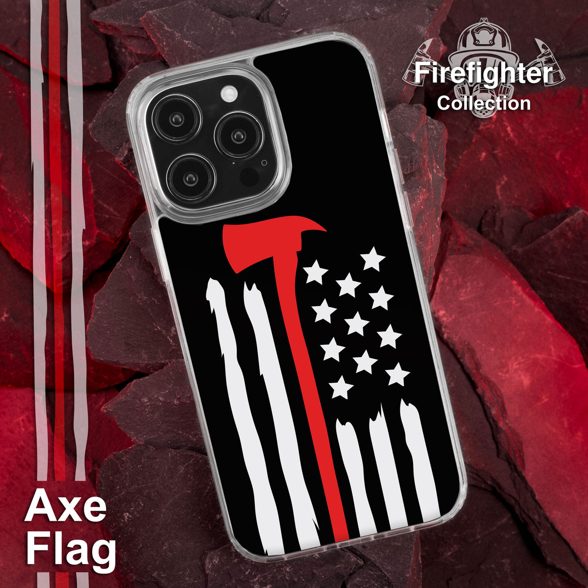 Firefighter HD Apple iPhone 13 Mag-Safe Phone Case