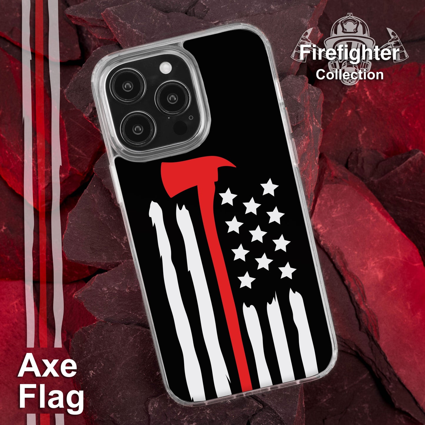 Firefighter HD Apple iPhone 14 Mag-Safe Phone Case